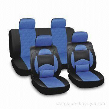 Seat Cover, Made of PVC, Polyester or Velor, Available in Various Designs